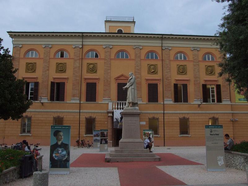 Foto di Biblioteca Malatestiana scattata da Casa Bufalini
